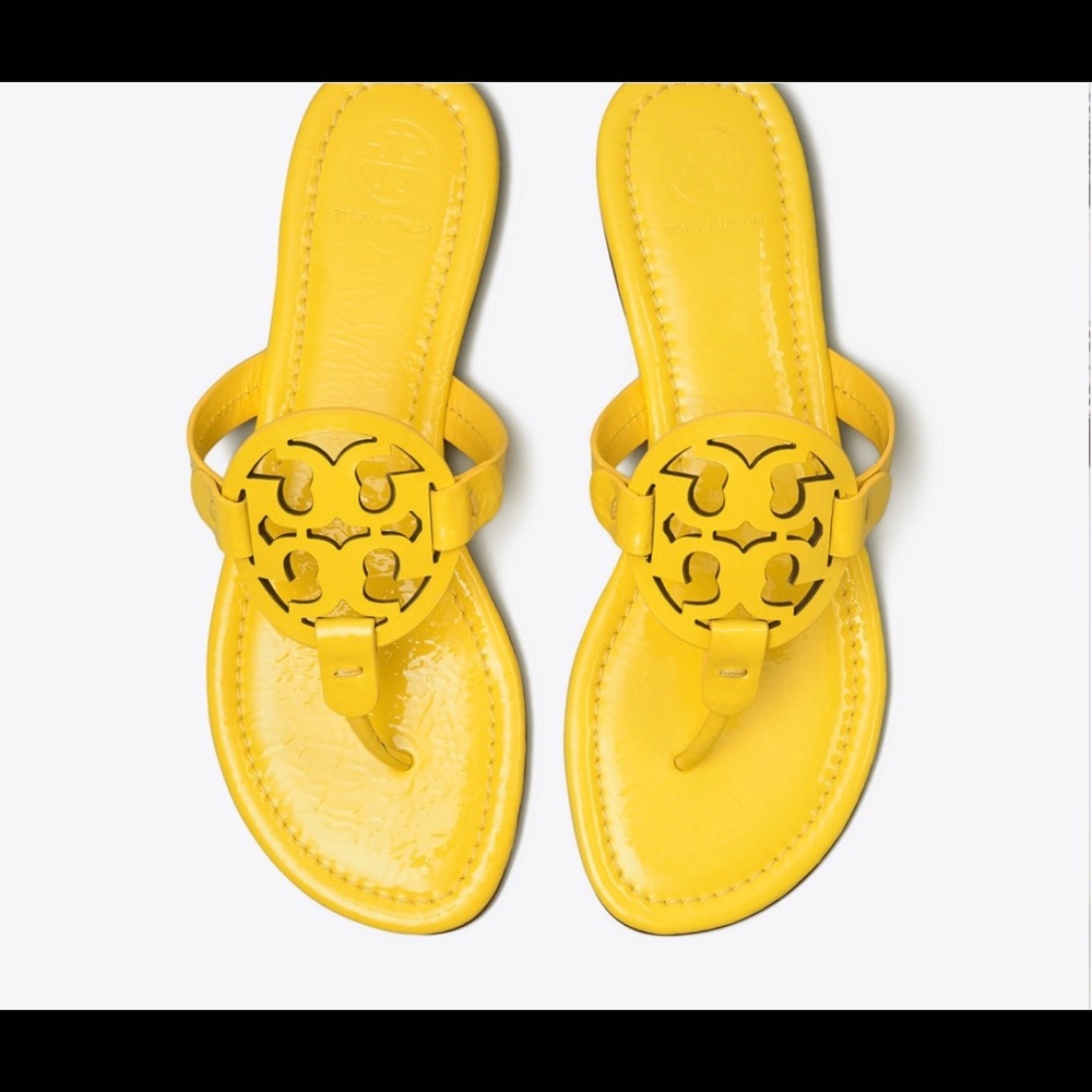 TORY BURCH Miller sandal patent leather - Picture 6 of 6